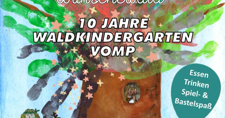Flyer 10 Jahre Wald 